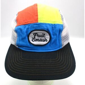 Fruit Smash Hard Seltzer Lightweight Mesh Strap Color block Strap back Hat Cap‎